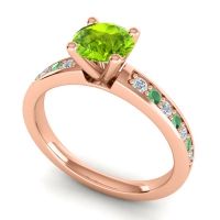 Classic Pave Asada Ring, 6mm