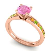 Classic Pave Asada Ring, 6mm