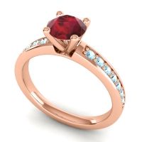 Classic Pave Asada Ring, 6mm