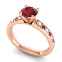 Classic Pave Asada Ring, 6mm