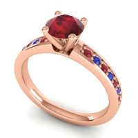 Classic Pave Asada Ring, 6mm