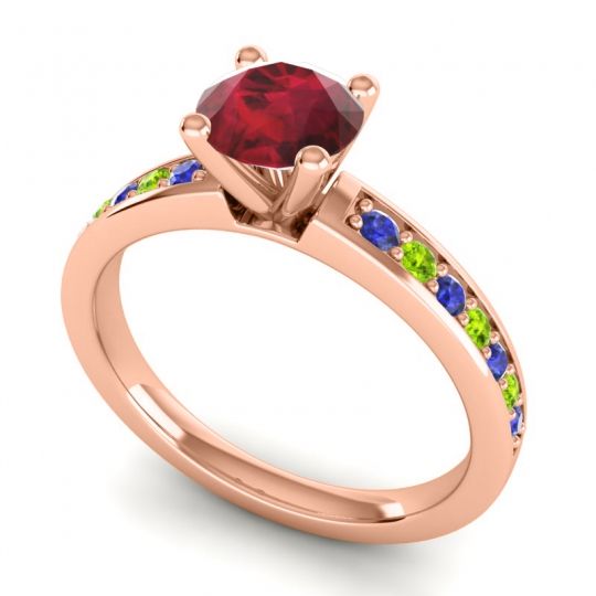 Classic Pave Asada Ring, 6mm