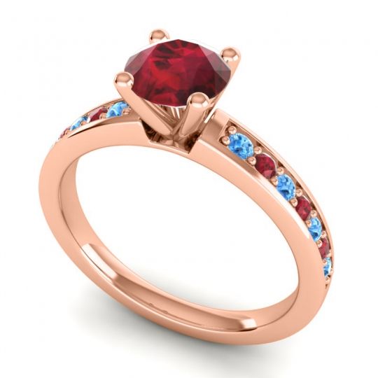 Classic Pave Asada Ring, 6mm