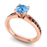 Classic Pave Asada Ring, 6mm