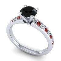 Classic Pave Asada Ring, 6mm