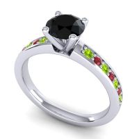 Classic Pave Asada Ring, 6mm