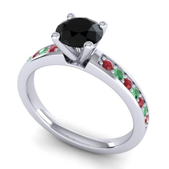 Classic Pave Asada Ring, 6mm