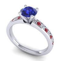 Classic Pave Asada Ring, 6mm