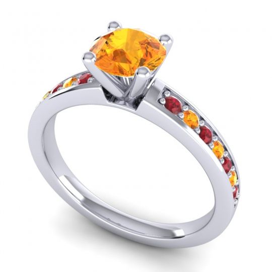 Classic Pave Asada Ring, 6mm