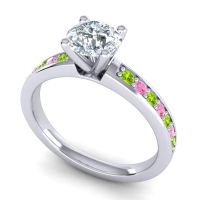 Classic Pave Asada Ring, 6mm