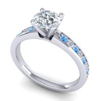 Classic Pave Asada Ring, 6mm