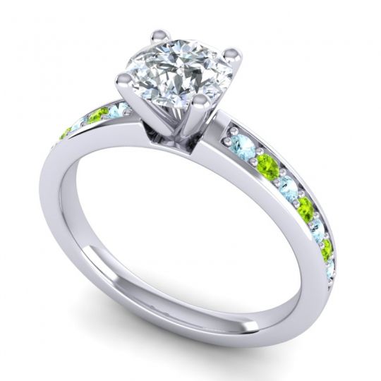 Classic Pave Asada Ring, 6mm