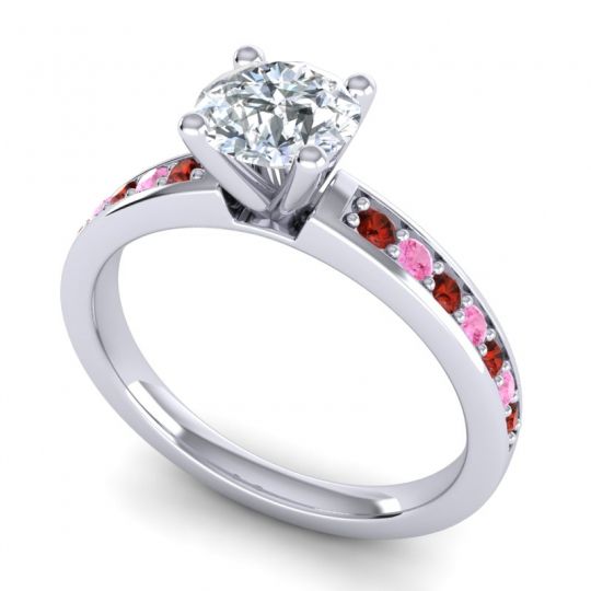 Classic Pave Asada Ring, 6mm