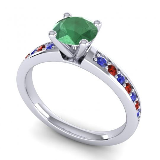 Classic Pave Asada Ring, 6mm