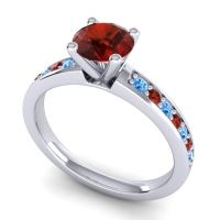 Classic Pave Asada Ring, 6mm