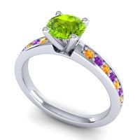 Classic Pave Asada Ring, 6mm