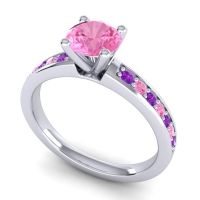 Classic Pave Asada Ring, 6mm