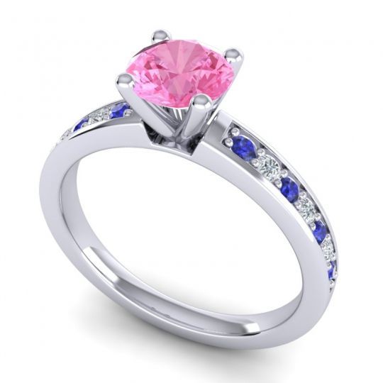 Classic Pave Asada Ring, 6mm