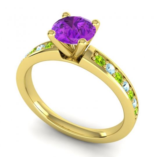 Classic Pave Asada Ring, 6mm