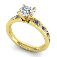 Classic Pave Asada Ring, 6mm