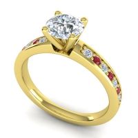 Classic Pave Asada Ring, 6mm