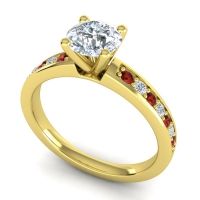Classic Pave Asada Ring, 6mm