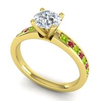 Classic Pave Asada Ring, 6mm