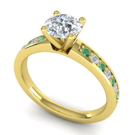 Classic Pave Asada Ring, 6mm