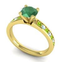 Classic Pave Asada Ring, 6mm