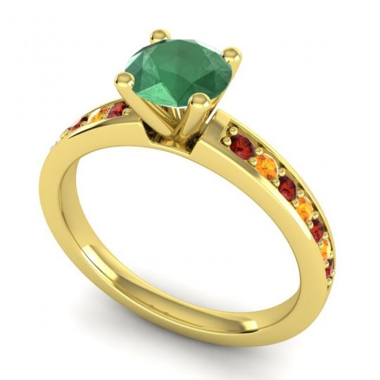 Classic Pave Asada Ring, 6mm