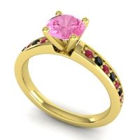 Classic Pave Asada Ring, 6mm