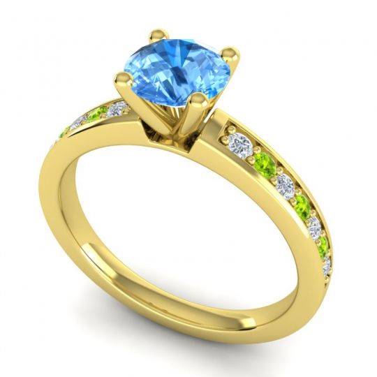 Classic Pave Asada Ring, 6mm