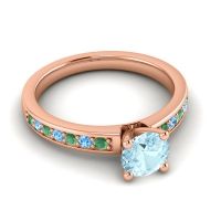 Classic Pave Asada Ring, 6mm