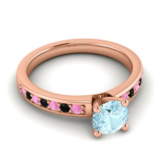 Classic Pave Asada Ring, 6mm