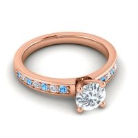 Classic Pave Asada Ring, 6mm
