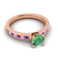 Classic Pave Asada Ring, 6mm