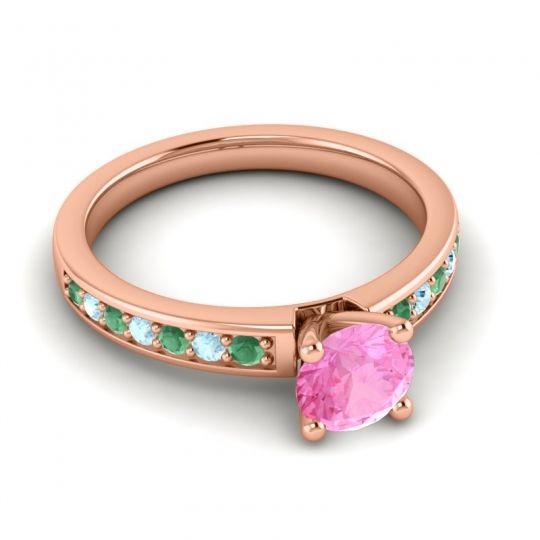 Classic Pave Asada Ring, 6mm