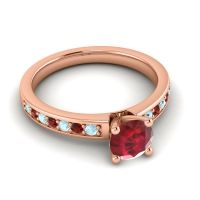 Classic Pave Asada Ring, 6mm