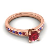 Classic Pave Asada Ring, 6mm