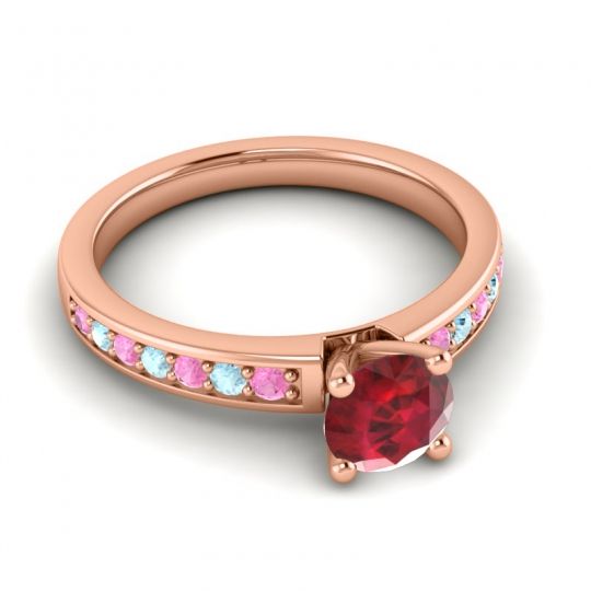 Classic Pave Asada Ring, 6mm