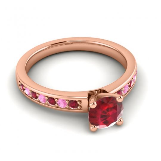 Classic Pave Asada Ring, 6mm