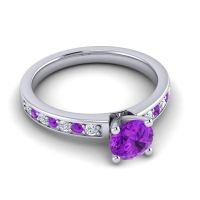 Classic Pave Asada Ring, 6mm