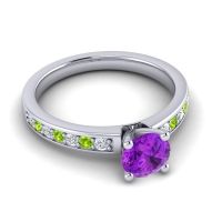 Classic Pave Asada Ring, 6mm