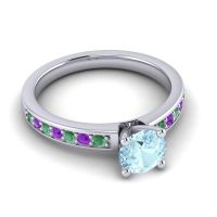 Classic Pave Asada Ring, 6mm