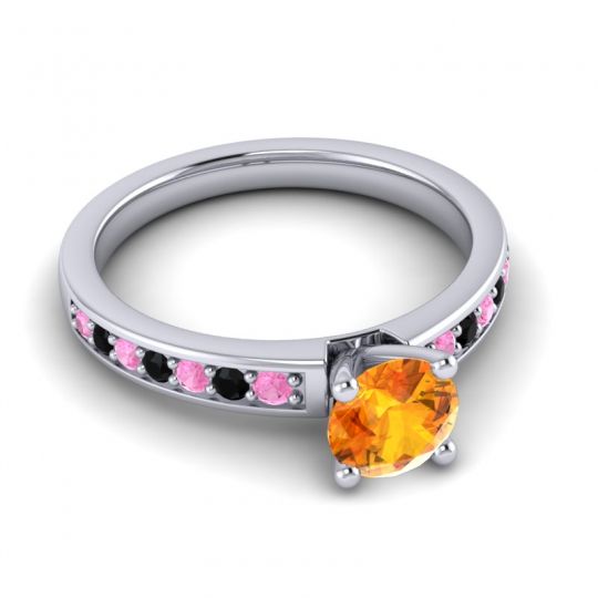 Classic Pave Asada Ring, 6mm