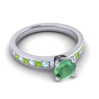 Classic Pave Asada Ring, 6mm