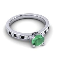 Classic Pave Asada Ring, 6mm