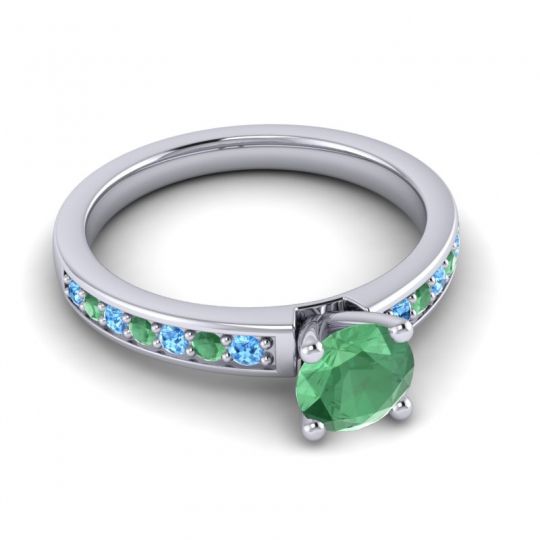 Classic Pave Asada Ring, 6mm