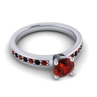 Classic Pave Asada Ring, 6mm