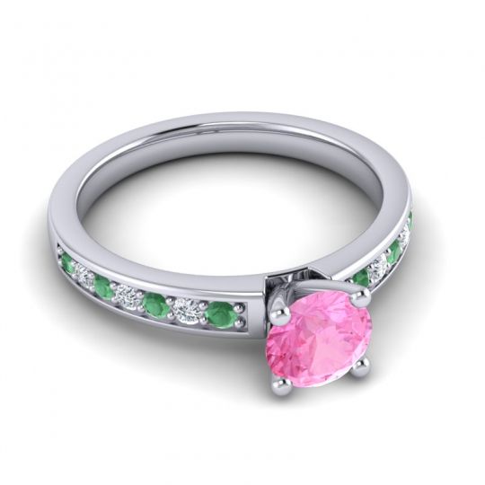 Classic Pave Asada Ring, 6mm